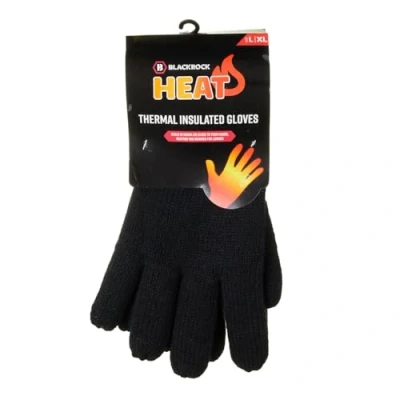 Imagen de Blackrock BRHTG Calor Guantes Forrados Térmicas De Los Hombres Negro, Un Tamaño