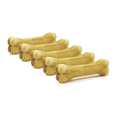 Imagen de DOGBOSS Huesos masticables Ingredientes 100% Naturales, Diferentes tamaños y sabores (5 con Avestruz, 17 cm)