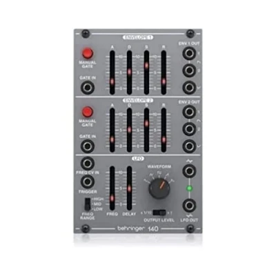 Imagen de Behringer 140 DUAL ENVELOPE/LFO Legendario módulo analógico de doble envolvente/LFO para Eurorack