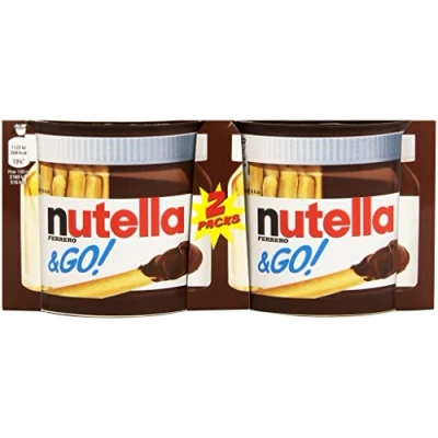 Imagen de Nutella Palos De Cereales Y Se Extendieron Las Avellanas Cacao 2 X 13 Glot 4
