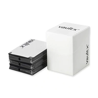 Imagen de Vault X Caja Grande de Cartas con 150 Fundas Negras Tamaño para 100+ en Porta libre PVC TCG