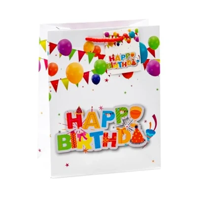 Imagen de TSI regalo bolsas, globos, 3 unidades, tamaño: mediano (23 x 18 10 cm) 84014 4