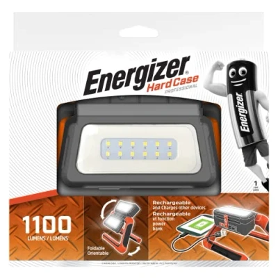 Imagen de Energizer Foco LED Recargable, Linterna Profesional, Funcion Cargador, 1100 Lumenes, Cable USB Incluido