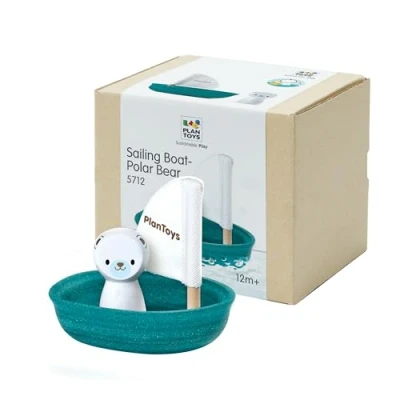 Imagen de PlanToys Barquito Oso Polar (5712)