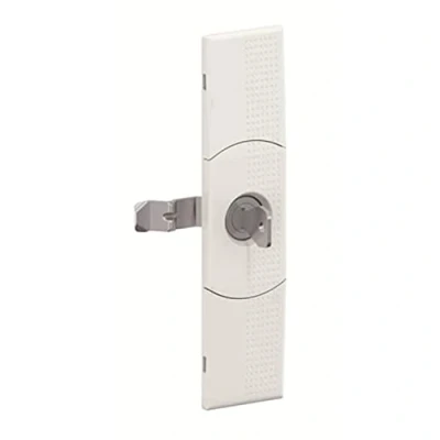 Imagen de Cerradura de seguridad con cilindro para puerta, modelo CZT2, 2 llaves, color blanco, 3,2 x 6,2 16,5 centímetros (referencia: 2CPX052412R9999)