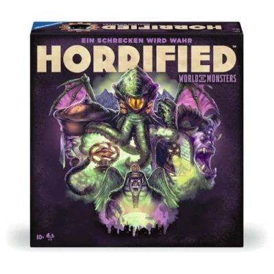 Imagen de Ravensburger 22892 Horrified: World of Monsters Mesa cooperativo e inmersivo para Todos a Partir de 10 años, Noches Juegos con Amigos o Familiares, 1 5 Fans los horrificados