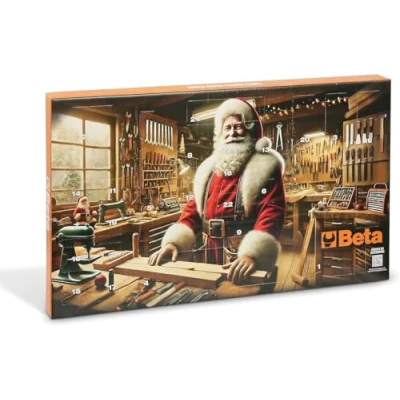 Imagen de Beta 9920 Calendario de Adviento 2024 con Set Herramientas 24 Piezas, Idea Regalo Navidad
