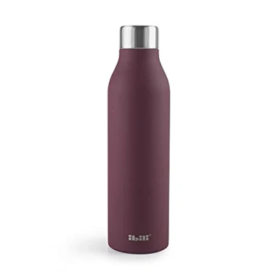 Imagen de IBILI Botella termo Doble pared hoja 500 ml, Acero Inoxidable 18/10, pared, Reutilizable