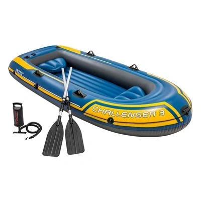 Imagen de Intex 68370NP Barca Hinchable Challenger 3 con Remos 295 x 137 43 cm