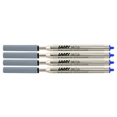 Imagen de Lamy M16M Mina azul para bolígrafo Lamy, 4x1