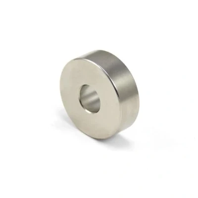 Imagen de Magnet de Anillo Neodimio N42 Magnetizado Diametralmente Para Artes, Manualidades, Fabricación Modelos, Bricolaje, Pasatiempos, Oficina Y Hogar 30mm O.D. x 10mm I.D. Espesor