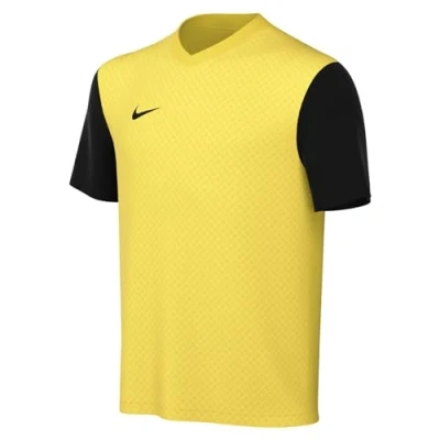 Imagen de Nike Performance Fussball Teamsport Tiempo PRE Camiseta de fútbol para niños, Talla: 13 15Y, Gelbschwarz