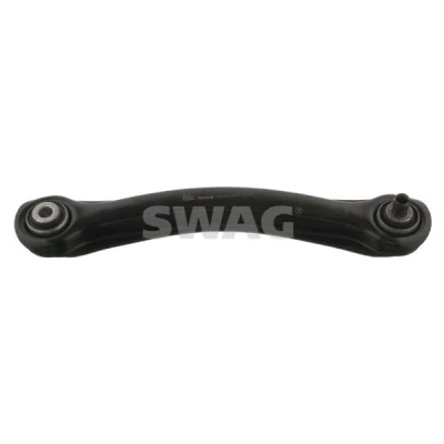 Imagen de SWAG 10 72 0027 Barra oscilante, suspensión de ruedas con apoyo Eje trasero, derecha, derecha Brazo oscilante transversal empuje