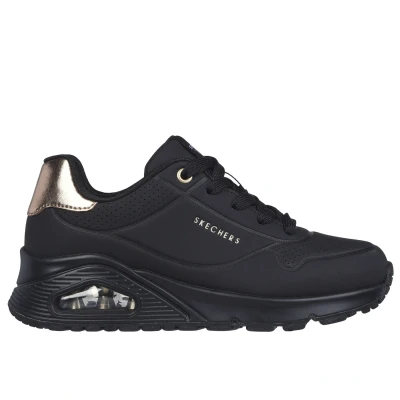Imagen de Skechers Uno Gen1 Shimmer Away, Zapatos deportivos Niñas, Black Synthetic/Black Trim, 37.5 EU