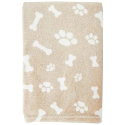 Imagen de Trixie Manta para Perros Mascotas Sofa Suave Gatos Cálida Protección, Kenny 75x100cm Beige