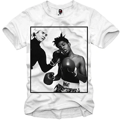 Imagen de E1SYNDICATE T SHIRT ANDY WARHOL JEAN MICHEL BASQUIAT POP ART DOPE DC S XL