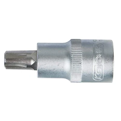Imagen de KS TOOLS 911.4551 Piezas insertables de llave cubo M10,1 Acero cromo vanadio Perfil estrido intzerior (Ribe CV) moleteado