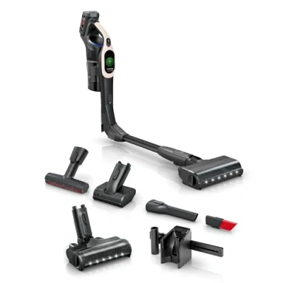 Imagen de Bosch Aspirador sin Cable, Unlimited 10, Tecnología MicroClean, Luces LED, Rosa, BKS1041RHF
