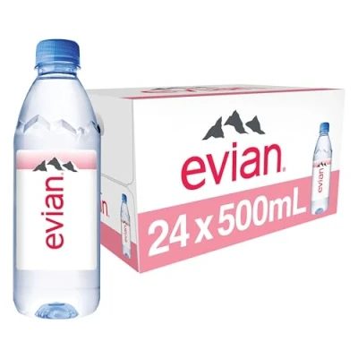 Imagen de Evian Prestige Agua Mineral 24 Botellas 500 ml