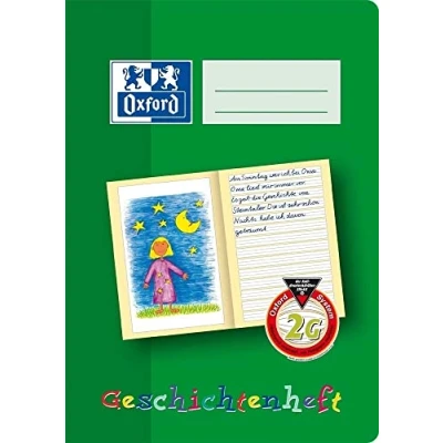 Imagen de Oxford Cuaderno (A5, diseño 2G, 2ª clase, 16 hojas, lote de 10 unidades)