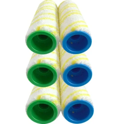 Imagen de Sweet D Cepillos de Rodillo para Karcher FC7 FC3 FC5 Fregona Eléctrica Accesorios 2.055 006.0, Amarillo