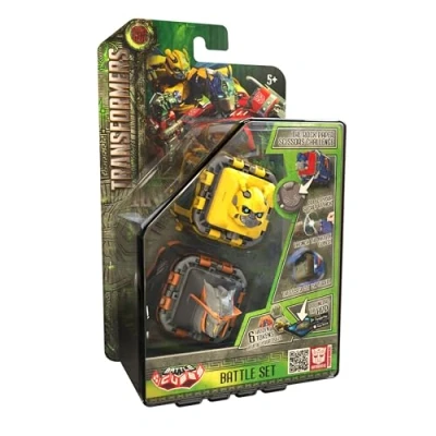 Imagen de Battle Cubes Transformers Bumblebee Vs Battletrap 2 Pack Juego de Batalla