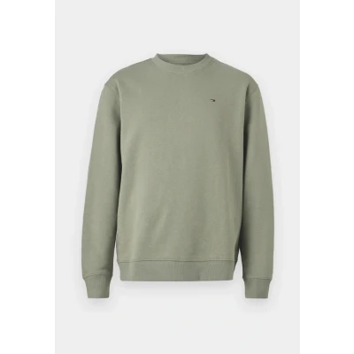 Imagen de Tommy Jeans FLAG CREW Sudadera, Hombre, Talla: 62, Utility sage