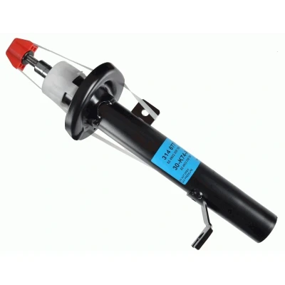 Imagen de SACHS 314 677 amortiguador izquierda Presión de gas Bitubular Columna Espiga arriba FORD: Fusion Familiar