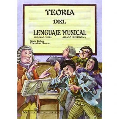 Imagen de BELLON y MORENO Teoria del Lenguaje Musical 2º (Grado Elemental)