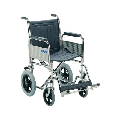 Imagen de Patterson Medical Silla de ruedas tránsito (plegable, con reposabrazos y reposapiés extraíbles)
