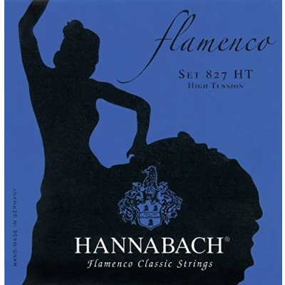 Imagen de Hannabach Cuerdas para guitarra clásica Flamenco serie 827 High Tension A5w/La5w Made in Germany 8275HT