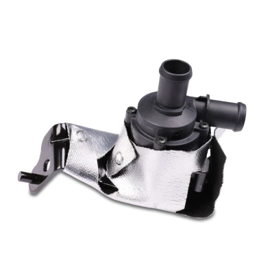 Imagen de HEPU AP8297 Bomba de circulación agua, calefacción auxiliar 12 eléctrico con soporte chapa protección térmica SEAT: Leon III Hatchback