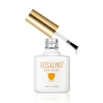 Imagen de ROSALIND Top Coat Semipermanente Esmalte De Uñas En Gel Lámpara UV LED Soak Off Kit Esmaltes 15ml