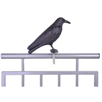 Imagen de Esschert Design FY18 Ahuyentador de pájaros (12,9 x 36,2 22,2 cm), Color Negro