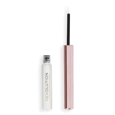 Imagen de Makeup Revolution, Delineador Líquido Super Flick, Altamente Pigmentado, Blanco, 2.4ml