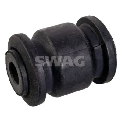 Imagen de SWAG 84 94 2268 Silentblock Brazo de Suspension Eje delantero, izquierda, debajo, delante, derecha caucho Rodamiento metal