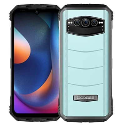 Imagen de DOOGEE S100 Smartphone Resistente, Triple Cámara 108MP (Visión Nocturna IR 20MP), Helio G99 12GB+256GB, Batería 10800mAh, 6.6&quot; 120Hz FHD+, Android 12 IP68 Móvil Antigolpes, Carga Inalámbrica Azul