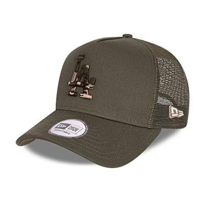 Imagen de New Era Los Angeles Dodgers Camouflage Infill A Frame Adjustable Trucker Cap One Size