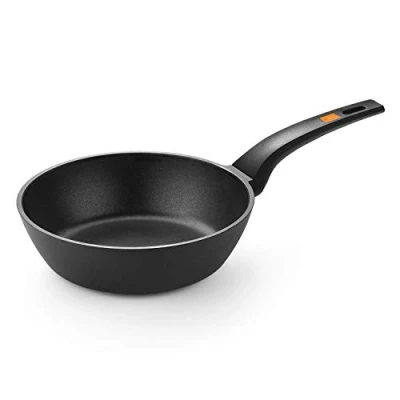 Imagen de BRA Efficient Sartén Honda 20 cm, Aluminio Fundido con Antiadherente Platinum Plus, Apta para Todo Tipo de cocinas incluida inducción, Libre PFOA