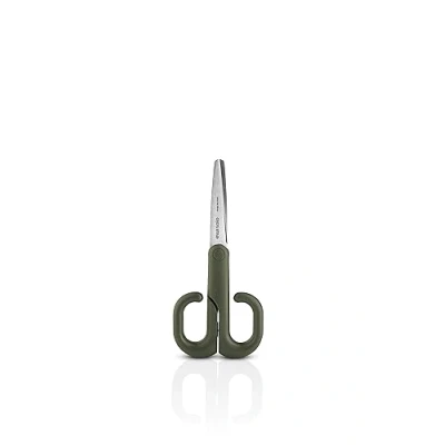 Imagen de EVA SOLO Small Rounded Green Tool Scissors 16 cm These Functional Have Sharp Blades and Comfortable Handles for an Excellent Grip Kitchen Accessories