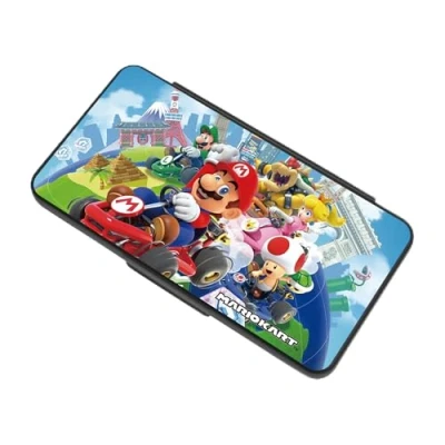 Imagen de Game Traveler RDS Funda para Tarjetas de Juego Nintendo Switch Mario Kart Capacidad 24 y 4 microSD