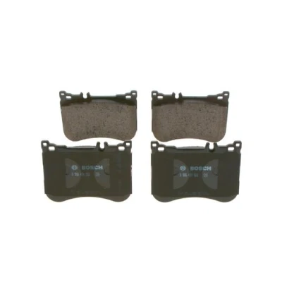 Imagen de BOSCH 0 986 494 968 Juego de pastillas freno Low Metallic Chapa antichirridos, con instrucciones montaje MERCEDES BENZ: Clase S Berlina