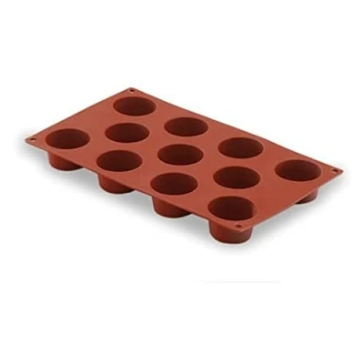 Imagen de Lacor 66804 Molde Muffin 11 Cavidades Silicona Rojo