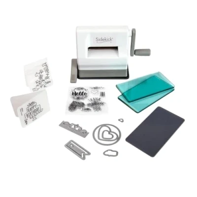 Imagen de Sizzix Juego de Troqueles Thinlits, 9 Unidades, Texto en Negrita, Navidad por Tim Holtz 666062 Capítulo 4 2022 Wafer, Grey, One Size