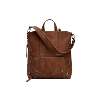 Imagen de Desigual Embro Patch Pretoria Mochila, Mujer, Talla: One Size, Brown