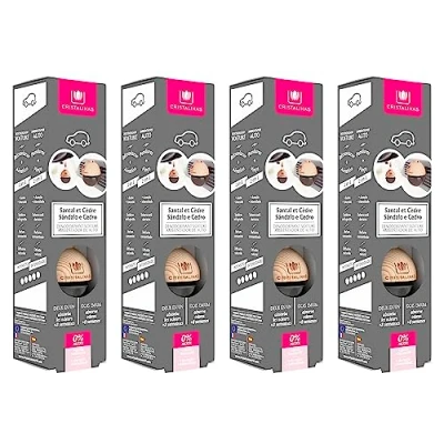 Imagen de CRISTALINAS Pack de 4 Ambientadores Coche Absorbe los malos olores tu vehículo con un agradable Aroma: Sándalo y Cedro.