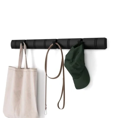Imagen de Umbra Flip Perchero de pared, Negro