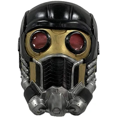 Imagen de Star Lord Máscara de látex para disfraz Halloween, color negro