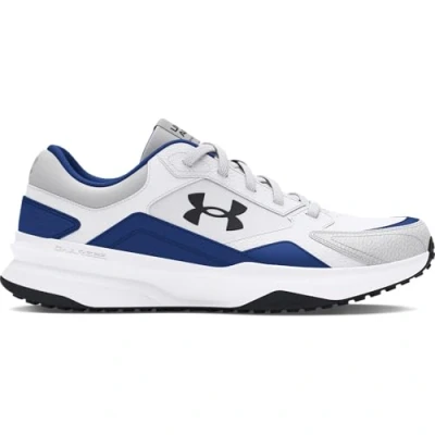 Imagen de Under Armour UA Edge LTHR Zapatillas para correr de hombre, deportivas hombre el gimnasio y actividades al aire libre, color blanco/azul eléctrico/negro