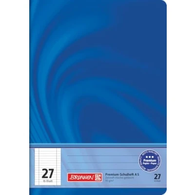 Imagen de Brunnen 104572702 Vivendi Cuaderno A5 (32 hojas, a rayas, con margen, línea 27)
